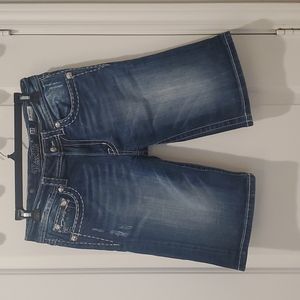 Womens Miss Me Boyfriend Bermuda Shorts JB5014M51 Size 27